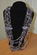 Бусы из аметиста  0138