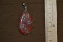 Подвеска из агата  0304