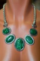 Подвеска из малахита 0679