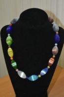 Бусы из кошачьего глаза  071