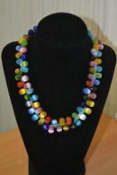 Бусы из кошачьего глаза  072