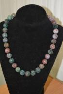 Бусы из яшмы  079